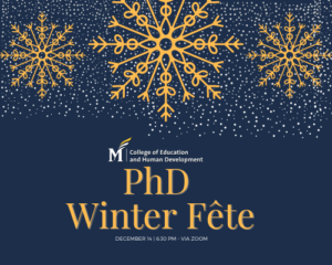 PhD Winter Fête logo