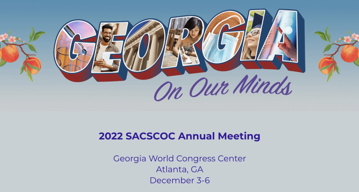 SACSCOC Annual Meeting Flyer