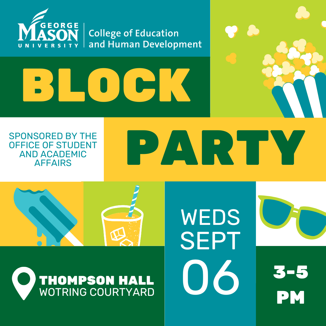 2023 CEHD Block Party, Sponsored by the Office of Student and Academic Affairs