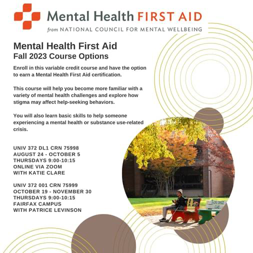 Mental Health First Aid Flyer