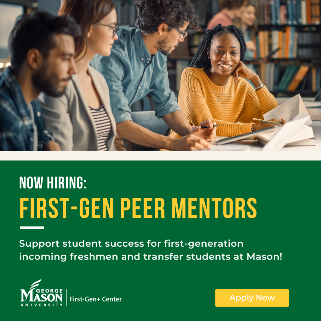 First-Gen Peer Mentors